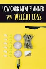 Low Carb Meal Planner for Weight Loss