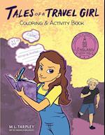 Tales of a Travel Girl Coloring and Activity Book