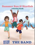 Summer Sun & Starfish coloring book 