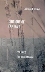Critique of Fantasy, Vol. 3