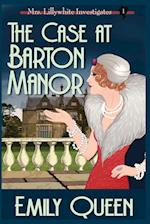 The Case At Barton Manor (Large Print)