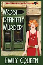 Most Definitely Murder (Large Print)