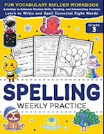 Spelling Weekly Practice for 3rd Grade