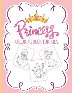 Princess Coloring Book For Kids