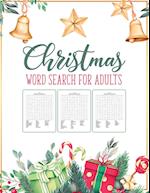 Christmas Word Search For Adults: Puzzle Book | Holiday Fun For Adults and Kids | Activities Crafts | Games 