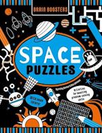 Brain Boosters Space Puzzles (with Neon Colors) Learning Activity Book for Kids