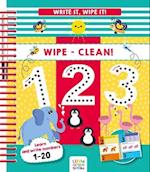 Write It, Wipe It! Wipe-Clean 123