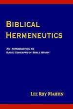 Biblical Hermeneutics