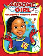 Ausome Girl Coloring & Activity Book 