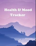 Health and Mood Tracker: Mental Health Journal For Tracking Stress and Anxiety, Record Moods, Thoughts and Feelings, Organize Medical Records and Appo