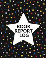 Book Report Log Book For Kids