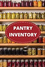 Pantry Inventory Log Book