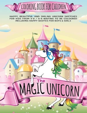 The Magic Unicorn Coloring book for Children