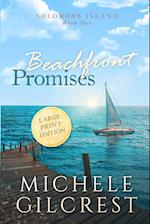 Beachfront Promises Large Print (Solomons Island Book Two) 