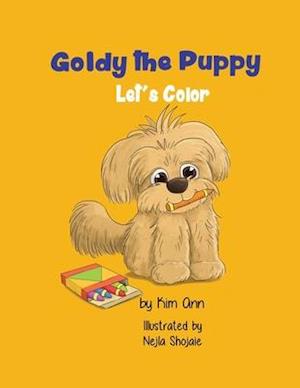 Goldy the Puppy Let's Color: Coloring Book