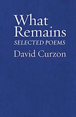 What Remains: Selected Poems 