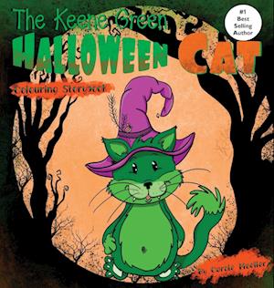 The Keene Green Halloween Cat