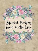 Special Recipes Made with Love (Floral Version)