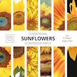 Sensational Sunflowers Scrapbook Paper