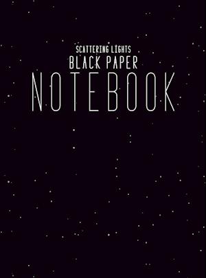 Black Paper Notebook: Hardcover Lined Notebook With Black Pages, 8.5x11 Minimalism Journal For Writing