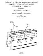 Volume 2 of 2 Engine Maintenance Manual LD 465-1 / LD 465-1C / LT 465-1C LDS-465-1A / LDS 465-2 Engines TM 9-2815-210-34-2-2 