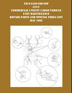 TM 9-230-289-20P CUCV Commercial Utility Cargo Vehicle Unit Maintenance Repair Parts and Special Tools List May 1992 
