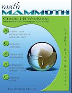 Math Mammoth Grade 1-B Worktext, International Version (Canada)
