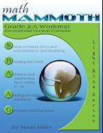 Math Mammoth Grade 2-A Worktext, International Version (Canada) 