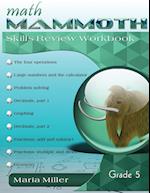 Math Mammoth Grade 5 Skills Review Workbook 