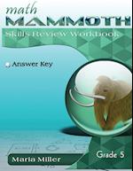 Math Mammoth Grade 5 Skills Review Workbook Answer Key 