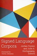 Signed Language Corpora, 25