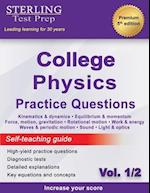 Sterling Test Prep College Physics Practice Questions