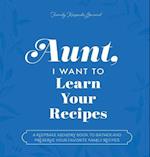 Aunt, I Want to Learn Your Recipes