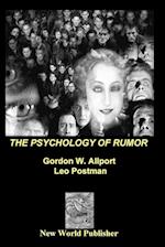 The Psychology of Rumor 