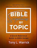 Bible Scriptures by Topic 