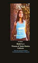 Jana a novel by Mi'Kha-el  Feeza 1st Edition Book 1 of 3 Woman of  Santa Monica C a l i fornia