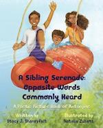 A Sibling Serenade: Opposite Words Commonly Heard: A Poetic Picture Book of Antonyms 