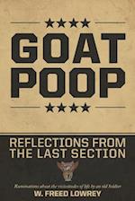 Goat Poop - Reflections from the Last Section