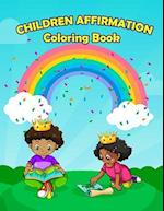 Children Affirmation Coloring Book 