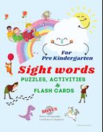 Sight Words Puzzles ,Activities & Flashcards