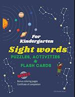 Sight Words Puzzles ,Activities & Flashcards