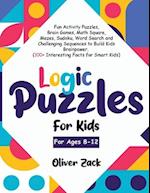 Logic Puzzles For Kids For Ages 8-12 