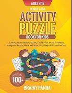 Activity Puzzle Book For Kids Ages 8-12 