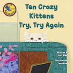 Ten Crazy Kittens Try, Try Again 