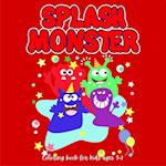 SPLASH MONSTER Coloring book for Kids