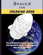 SpaceX Fan Coloring Book
