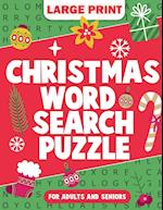 Christmas Facts Word Search Puzzle For Seniors