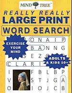 Really Really Large Print Word Search