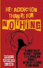 Hey Addiction, Thanks for Nothing: A Brutally Honest Guide to Loving an Addict Without Losing Your Mind 