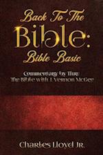 Back To The Bible Bible Basic